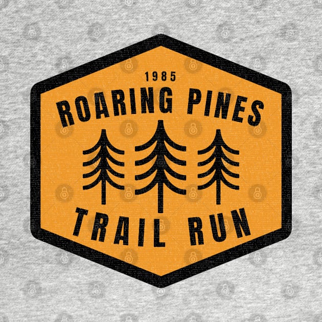 Vintage 1985 Roaring Pines Fun Run by PopDawg Designs